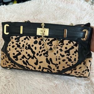 Rachel Zoe Animal Print Purse - image 1